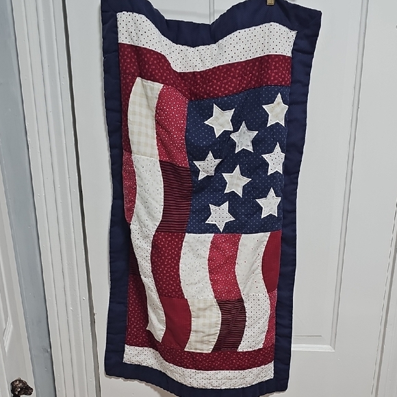 ? Other - Patriotic Quilted Pillow Sham King Size